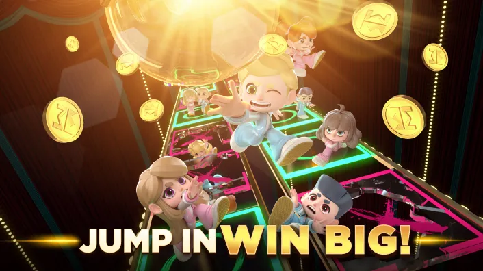 A person playing a JILI slot game with vibrant graphics